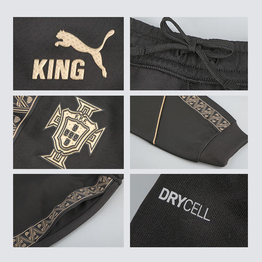 小李子正品PUMA彪马葡萄牙足球运动训练长裤成人男707143 19 商品图3