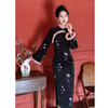 雪尼尔绣花长袖旗袍，时尚改良新中式日常少女国风旗袍GX-3125229 商品缩略图0