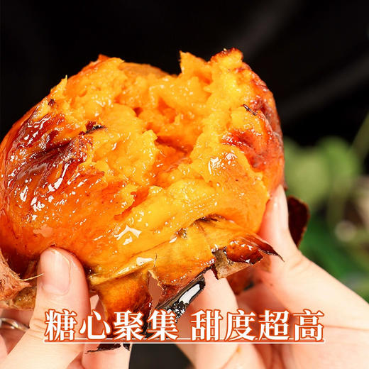 【山东烟薯25号】果肉金黄 绵密起沙 蒸烤皆甜 现挖现发 3-5斤（单果3两-8两） 商品图1