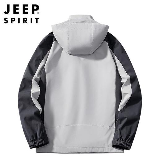 JEEP SPIRIT 秋冬款男士时尚休闲夹克户外冲锋衣外套男JC7288 商品图3