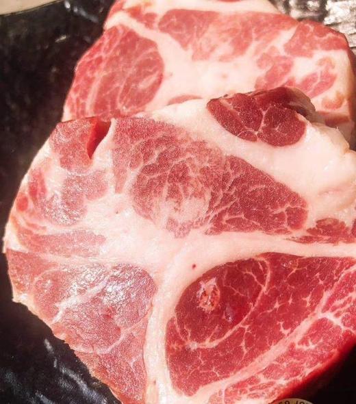 西班牙纯种伊比利亚黑猪肩背肉（猪颈肉）橡果饲 100g厚切*1袋 商品图2