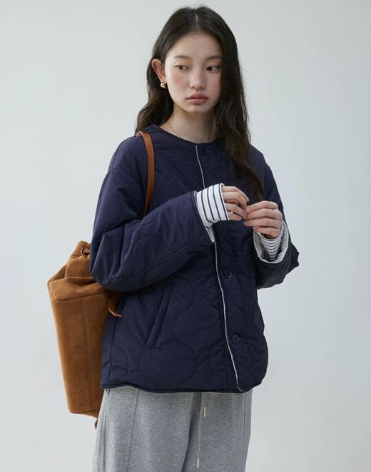 老米优品🎈3-5天！日杂风复古小棉服~《葫芦纹绗缝双面穿棉衣》 双面穿防风防水面料， 实现一衣两穿的自由！ WT251127C 商品图5