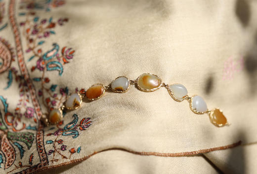 和田玉籽料手链 商品图3