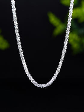 子佩集S925银【清辉静染】项链【M263-2】2408