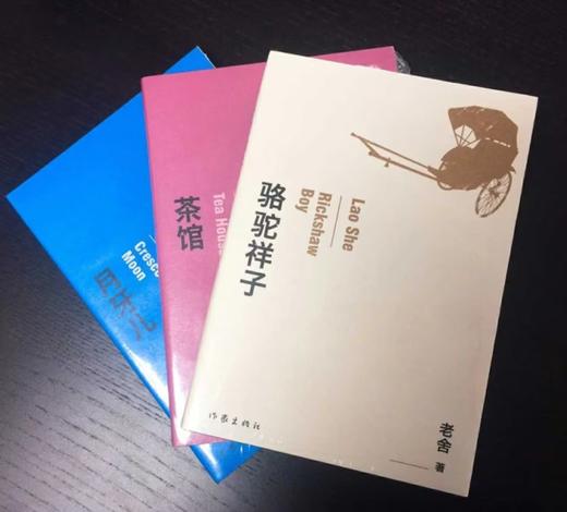 老舍经典三部《骆驼祥子》《月牙儿》《茶馆》 商品图4