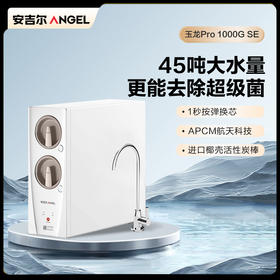 安吉尔家用净水器玉龙Pro1000GSE反渗透厨下直饮机