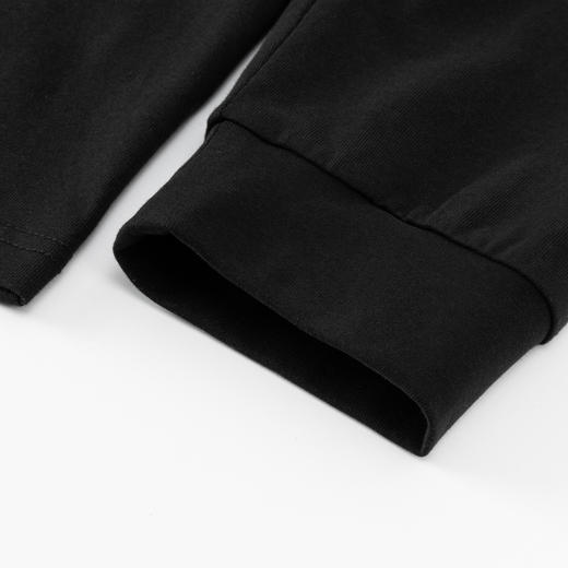 GXG男装25秋季简约纯色日常百搭运动休闲男式圆领长袖T恤打底衫K&C 商品图8