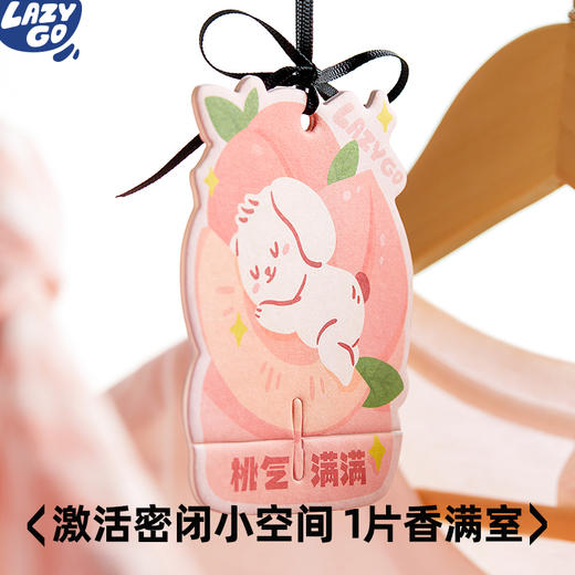 lazygo香氛片衣柜香薰车载香挂 商品图4