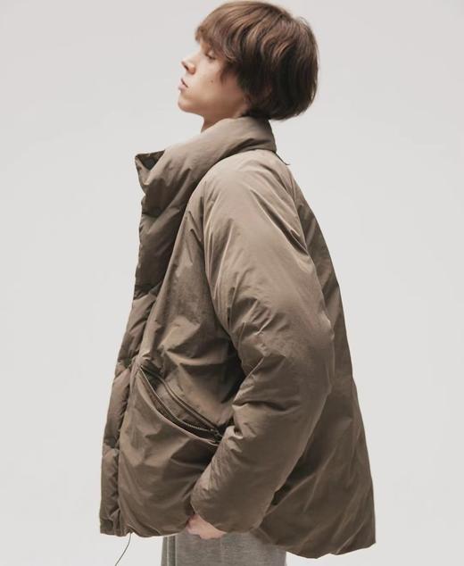 D112702联名款简约纯色舒适休闲羽绒服男女同款 商品图12