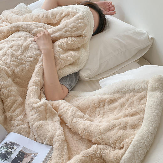 双层加厚风 塔芙绒加厚毛毯【冬季床品专场】 商品图10