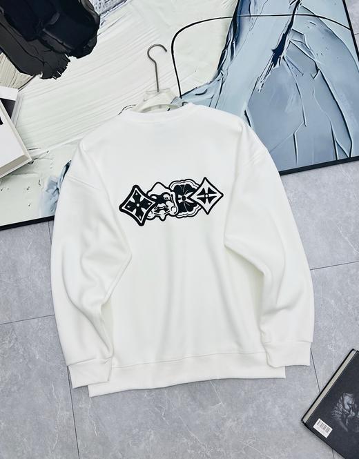 D112730冬季新款胸前字母标水貂绒卫衣男女同款 商品图8
