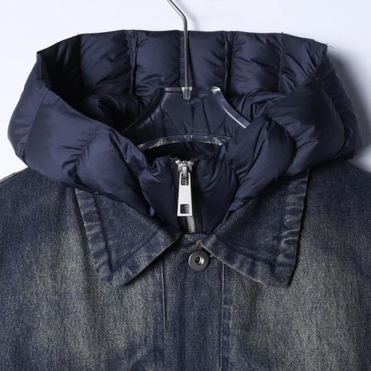 25-18SDSA男士秋冬新款痞帅男装时尚羽绒服拼接连帽设计外套百搭时尚 商品图2