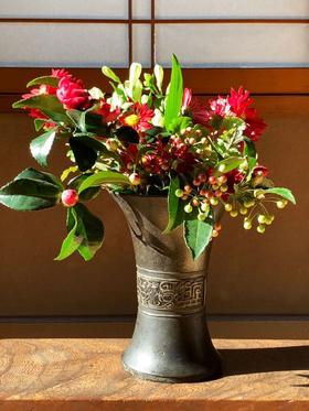 青铜饕餮兽面纹花觚，顺丰包邮