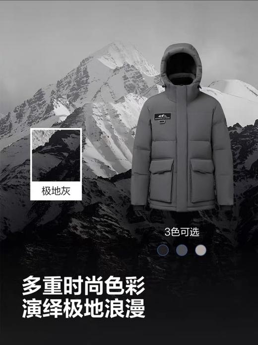 云仓【90鹅绒】 可以去东北的第六代男士极寒鹅绒服 商品图6