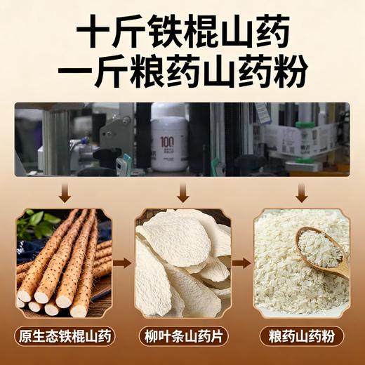 【粮药】山药粉铁棍山药细腻新工艺冲饮 商品图3