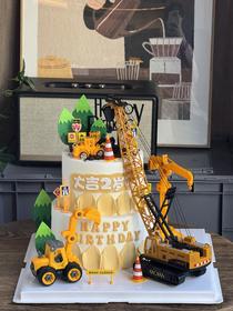 挖掘机E款 双层