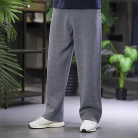 冬季新款男士精纺羊毛针织休闲裤  九色可选-不退不换