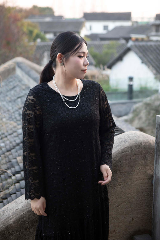 10天发货，开证书【6款珍珠毛衣链】珍珠如玉·人生如意💖秋冬珍珠长链，高亮光泽，极微瑕品质，65、70、80、85、120厘米5种款式长度可选，搭配毛衣、针织衫绝配 商品图10