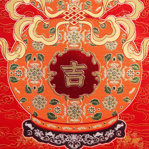 景德镇《平安大吉》银瓷板画 原型乾隆收藏  银瓷双面设计 双大师打造 商品图5