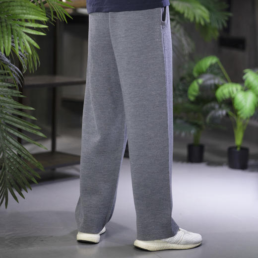 冬季新款男士精纺羊毛针织休闲裤  九色可选-不退不换 商品图2