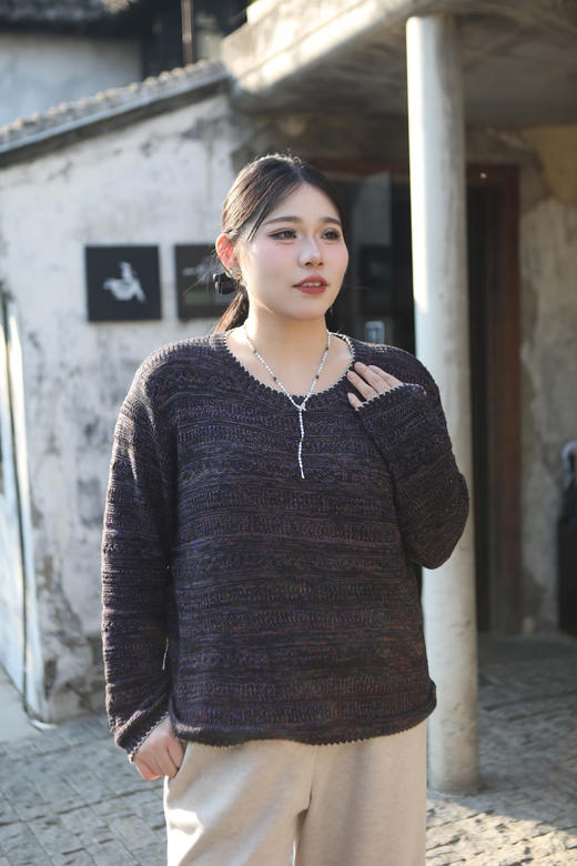 10天发货，开证书【6款珍珠毛衣链】珍珠如玉·人生如意💖秋冬珍珠长链，高亮光泽，极微瑕品质，65、70、80、85、120厘米5种款式长度可选，搭配毛衣、针织衫绝配 商品图6