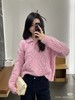 塞琳25秋冬凯旋门小翻领刺绣女款毛衣 商品缩略图0