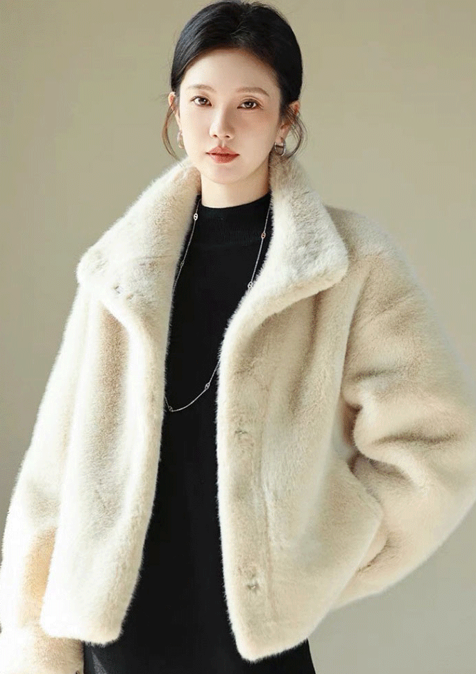 （前200名满139元加赠围巾）ORIGNAL&CO · 欧貂绒连帽马甲/大衣， 老钱风的贵气之选，时髦与高级感，上身格外温暖【3-5天发货，周末顺延】