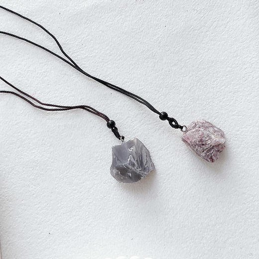 不规则饰品挂件吊坠天然石长链项链-纪念日百货门店同款168195235 商品图4