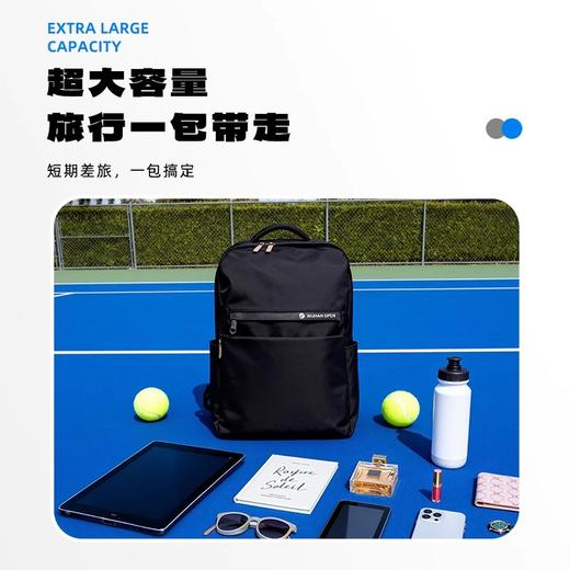 的幸武汉网球公开赛联名双肩包大容量简约旅游背包开学百搭大学生运动休闲书包 商品图1