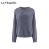 会员福利【蓬松柔软/兔毛+绵羊毛】拉夏贝尔/La Chapelle圆领针织衫~低饱和多色非常秋冬！很温柔气质百搭毛衣 商品缩略图13