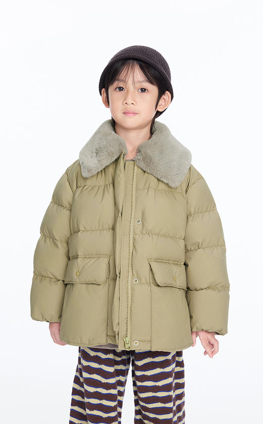 jnby   25年冬款  中长款羽绒服 1PAC12500 商品图3