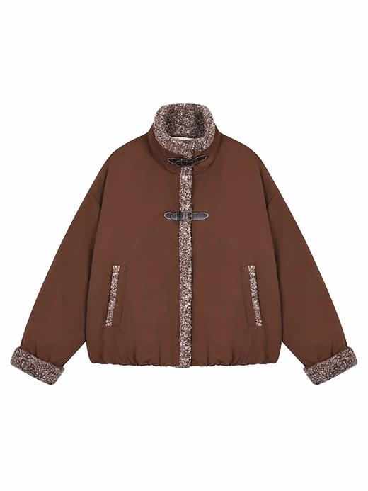 早乙女惠子saotome/STMWT14961/羊羔毛羽绒短夹克 商品图2