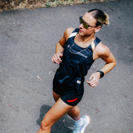 联名背心运动轻量透气吸汗速干跑步短袖男女UPPERVOID二普纬度 商品图1