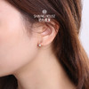 【甄选钻石】【专享】钻石世家18k金钻石耳钉 商品缩略图5