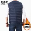 JEEP SPIRIT羽绒服2021冬季新款男马夹坎肩轻薄保暖羽绒潮流8909 商品缩略图4