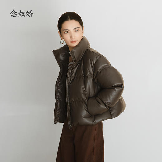 【商场同款】CNO5A86 “ 蛋白皮羽绒服 ” 柔软蛋白皮挡风挡雨 锁温舒适 商品图8