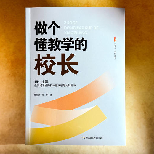 做个懂教学的校长 大夏书系 学校领导力 校长教学领导力 商品图1