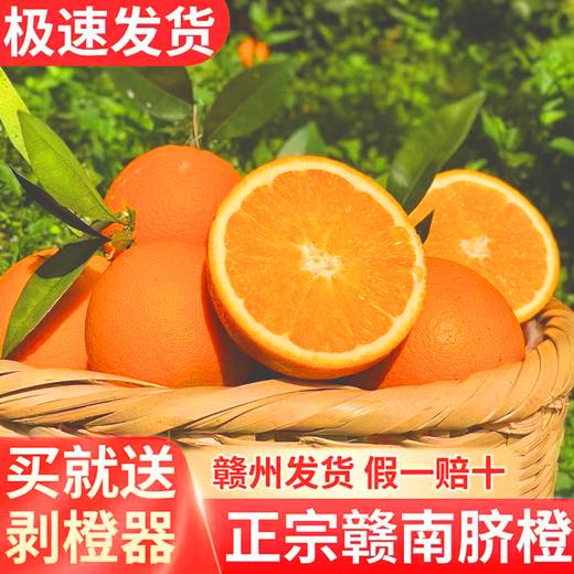 【香甜多汁】赣南脐橙 净重4.5斤 新鲜美味鲜嫩多汁 商品图1