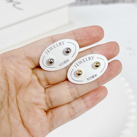 金豆豆耳饰睡觉不用摘迷你双头拧螺丝耳骨钉耳丁银针-纪念日百货门店同款167897331 商品图4