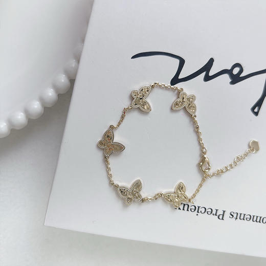 日常百搭蝴蝶造型精致手链-纪念日百货门店同款166143571 商品图2