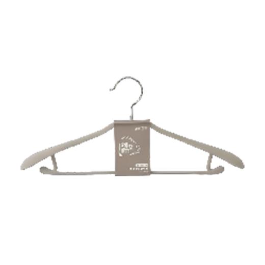 顺艺1只麂芙绒宽肩衣架SY195 商品图0