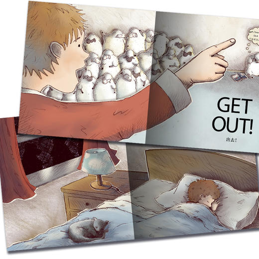 【点读版】双语绘本：谁说睡前要数羊（精） 商品图3