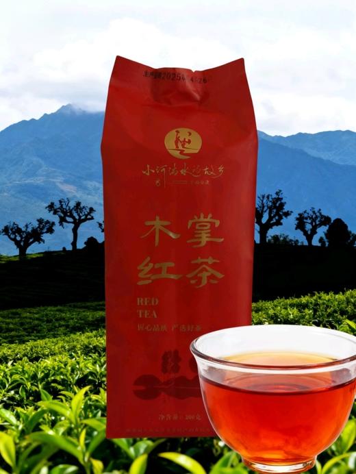 云南大理弥渡木掌红茶200g/袋 商品图0