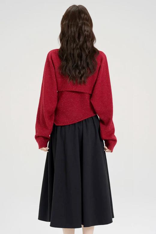 amadella 高级感不规则吊带罩衫上衣两件套 21822 商品图7