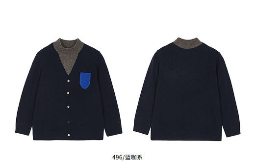 jnby   25年冬款  长袖套头毛衫  1PA312570 商品图8