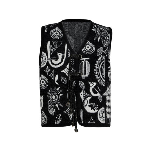 浅梦提花民族风毛织马甲 | 现货加急发 商品图6