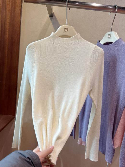 PIANAI冷小姐# 多色【半高领】羊毛打底衫 商品图6