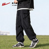 回力工装裤子男2025秋冬款加绒宽松休闲户外机能冲锋直筒加厚长裤 商品缩略图3