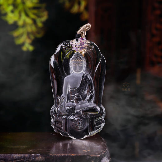 【药师佛】白水晶守护神坠   ZX2511139 商品图1