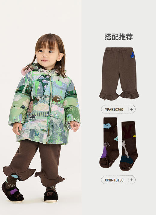 jnby   25年冬款  中长款羽绒服  YPAC11030 商品图6